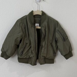 GAP Kids Dark Green Puffer Jacket